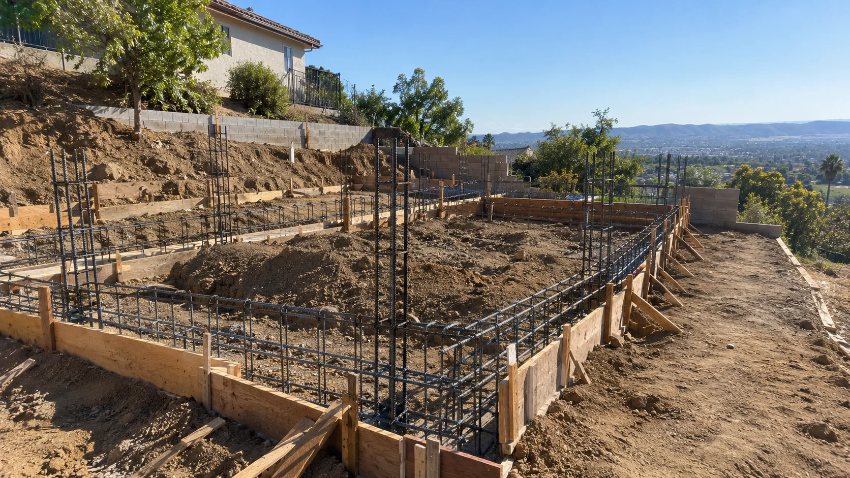 Structural and foundation work